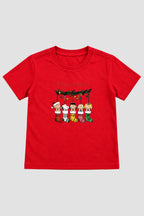 Camiseta Infantil Basica Natal Snoopy- DC-NOOP-0100