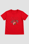 Camiseta Infantil Basica Natal Snoopy- DC-NOOP-0101