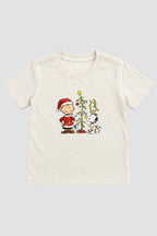 Camiseta Infantil Basica Natal Snoopy- DC-NOOP-0102
