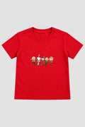 Camiseta Infantil Basica Natal Snoopy- DC-NOOP-0103