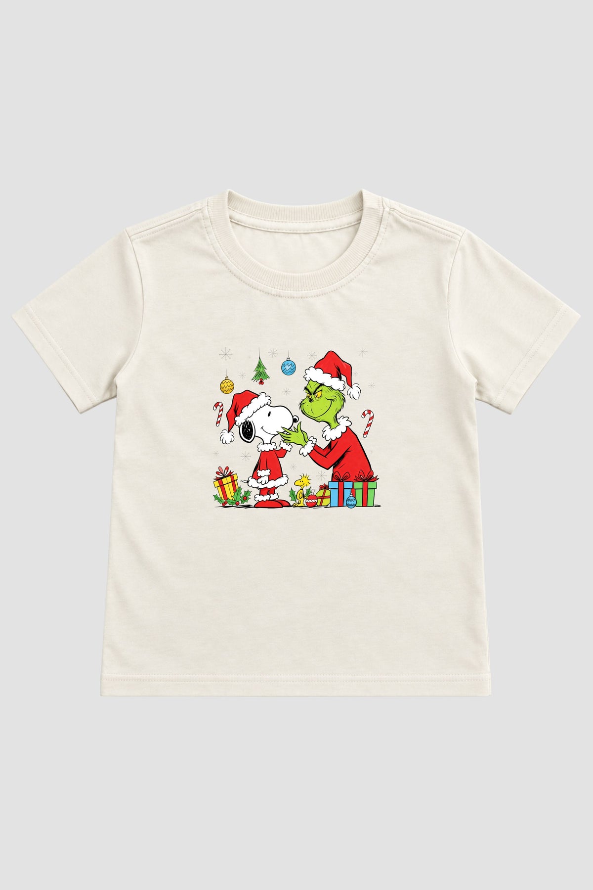 Camiseta Infantil Basica Natal Snoopy- DC-NOOP-0104