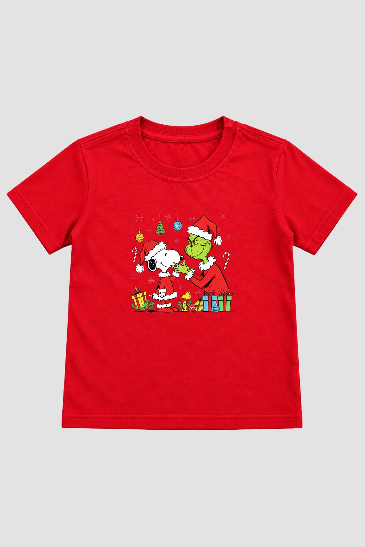 Camiseta Infantil Basica Natal Snoopy- DC-NOOP-0104