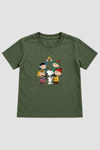Camiseta Infantil Basica Natal Snoopy- DC-NOOP-0106