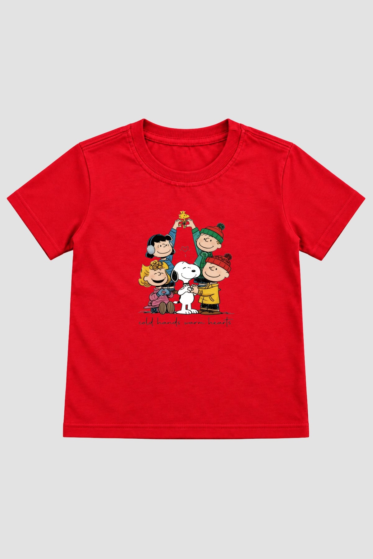 Camiseta Infantil Basica Natal Snoopy- DC-NOOP-0106