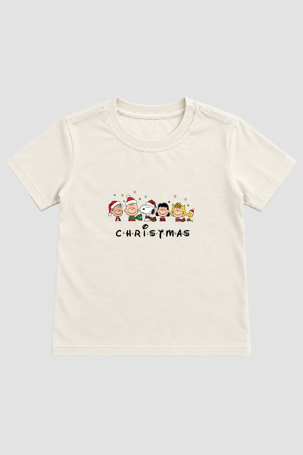 Camiseta Infantil Basica Natal Snoopy- DC-NOOP-0107