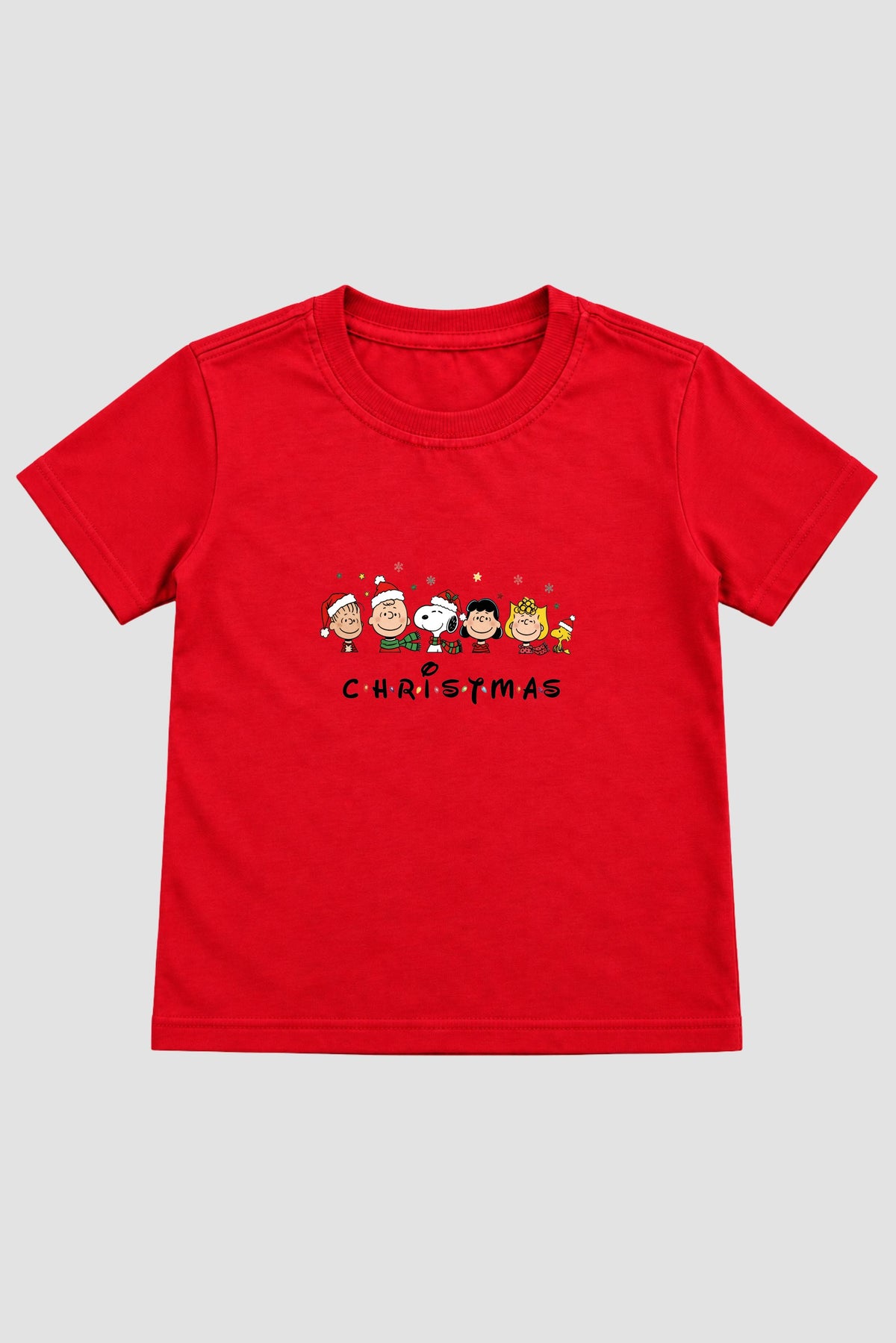 Camiseta Infantil Basica Natal Snoopy- DC-NOOP-0107