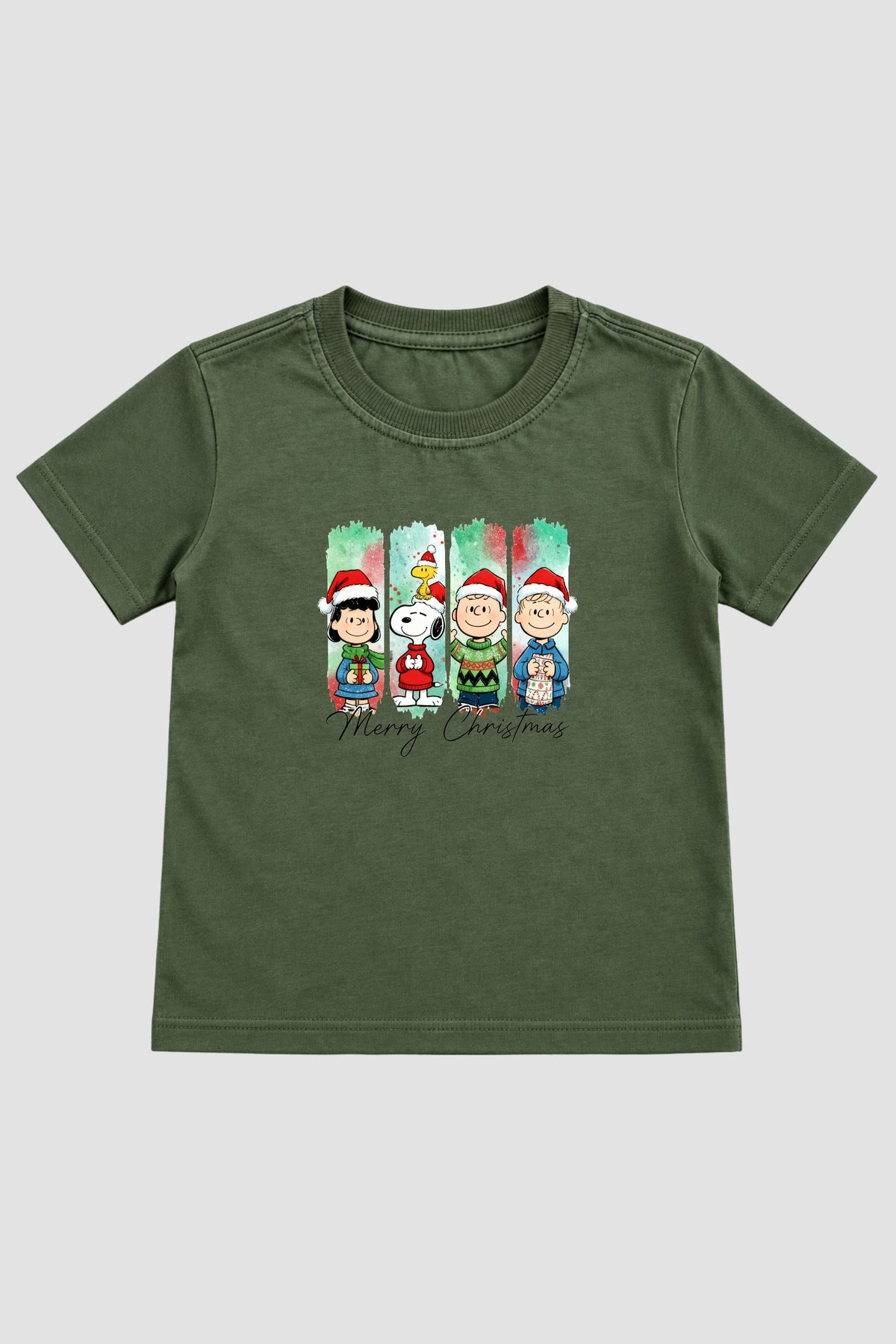 Camiseta Infantil Basica Natal Snoopy- DC-NOOP-0109