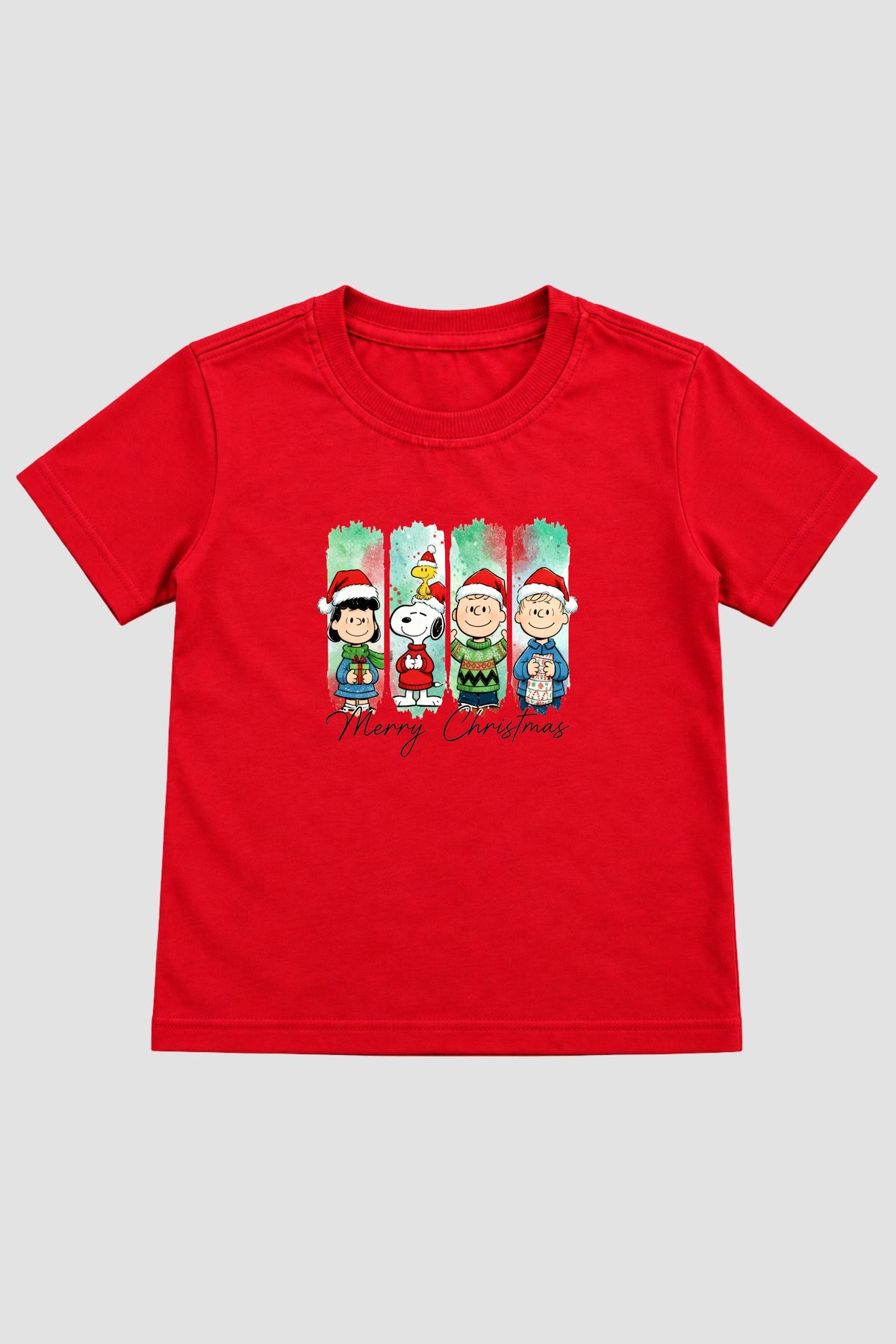 Camiseta Infantil Basica Natal Snoopy- DC-NOOP-0109