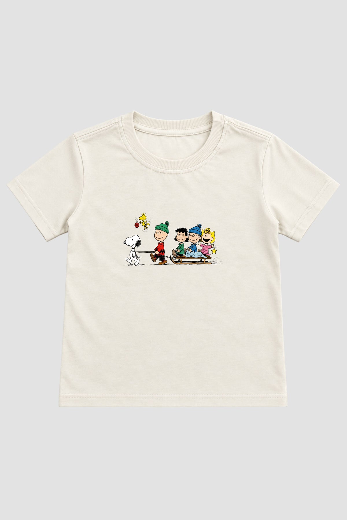 Camiseta Infantil Basica Natal Snoopy- DC-NOOP-0110