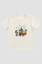 Camiseta Infantil Basica Natal Snoopy- DC-NOOP-0112