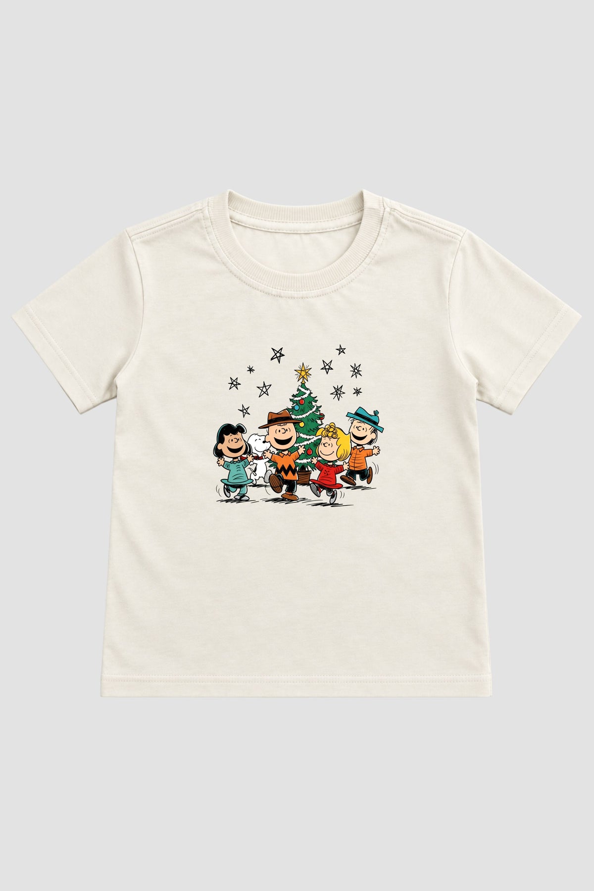 Camiseta Infantil Basica Natal Snoopy- DC-NOOP-0112
