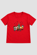 Camiseta Infantil Basica Natal Snoopy- DC-NOOP-0112