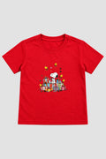 Camiseta Infantil Basica Natal Snoopy- DC-NOOP-0113