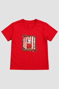 Camiseta Infantil Basica Natal Snoopy- DC-NOOP-0114