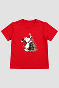 Camiseta Infantil Basica Natal Snoopy- DC-NOOP-0115