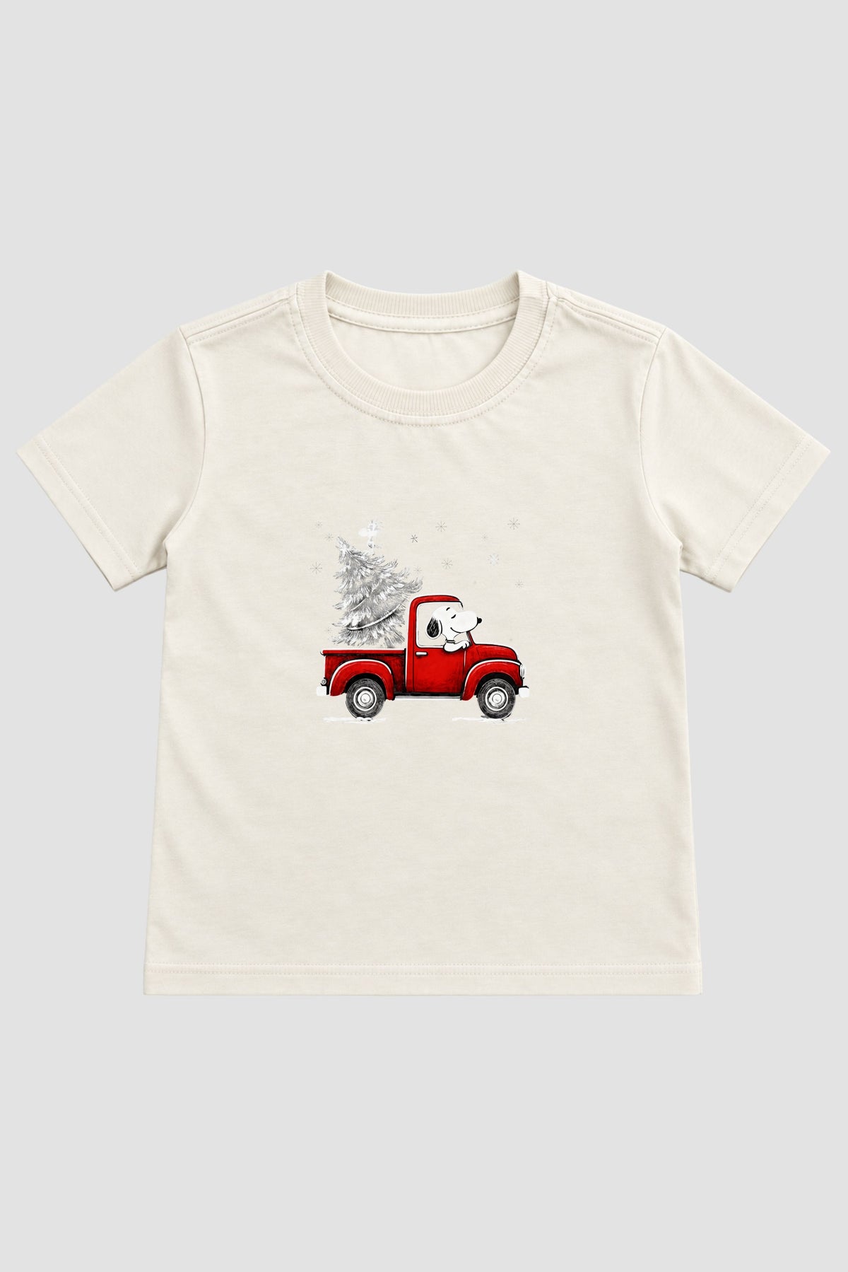 Camiseta Infantil Basica Natal Snoopy- DC-NOOP-0116