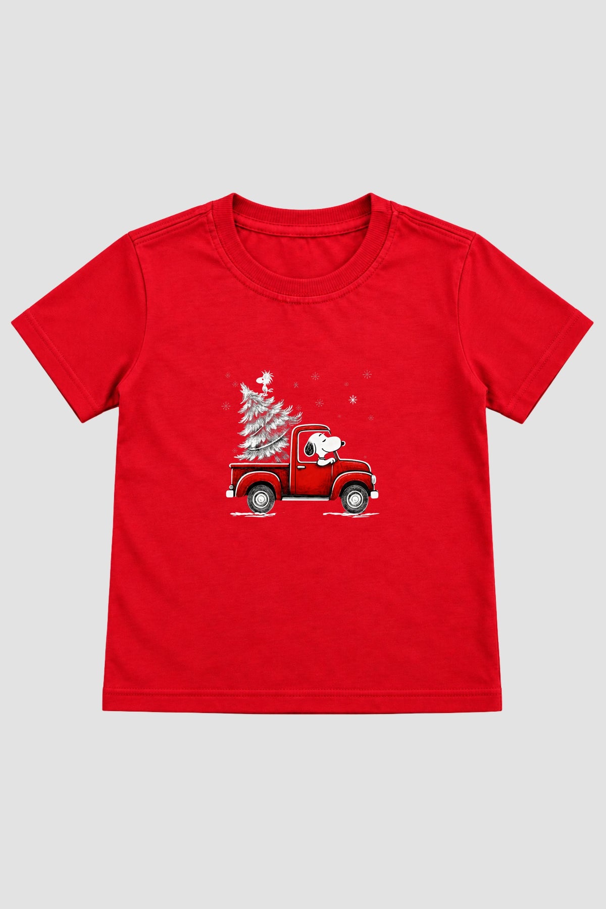 Camiseta Infantil Basica Natal Snoopy- DC-NOOP-0116