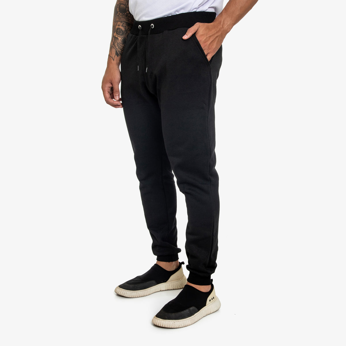 Calça de Moletom Adulto Unissex Lisa