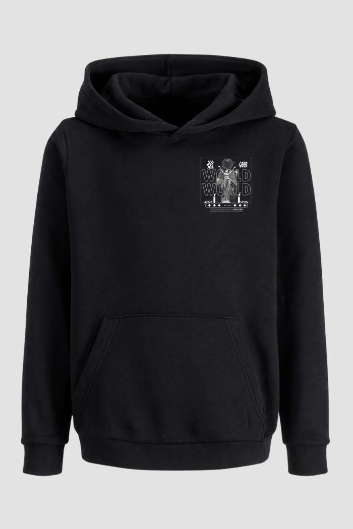 Moletom Canguru Streetwear Unissex Com Capuz | World World Est.294-293