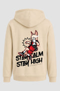Moletom Canguru Streetwear Unissex Com Capuz | Stay Home Stay High Est.296-295