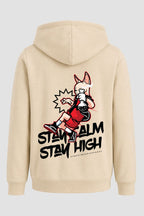 Moletom Canguru Streetwear Unissex Com Capuz | Stay Home Stay High Est.296-295