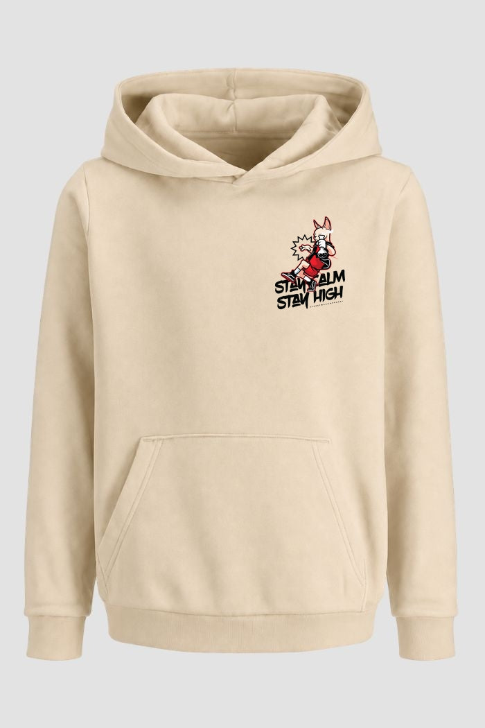 Moletom Canguru Streetwear Unissex Com Capuz | Stay Home Stay High Est.296-295
