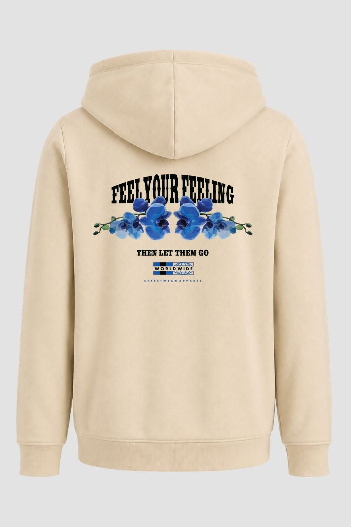 Moletom Canguru Streetwear Unissex Com Capuz | Feel Your Feelling Est.300-299