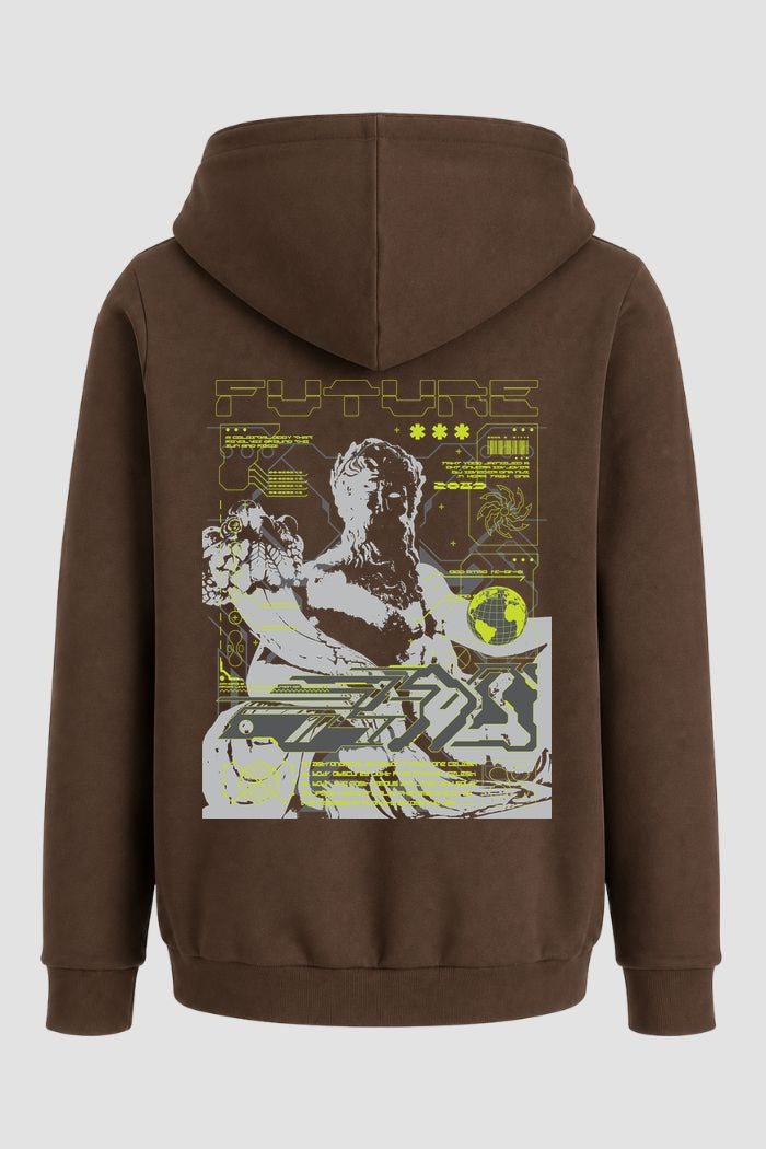 Moletom Canguru Streetwear Unissex Com Capuz | Future Gods Est.302-301