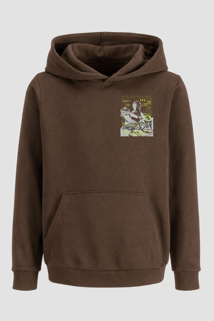 Moletom Canguru Streetwear Unissex Com Capuz | Future Gods Est.302-301