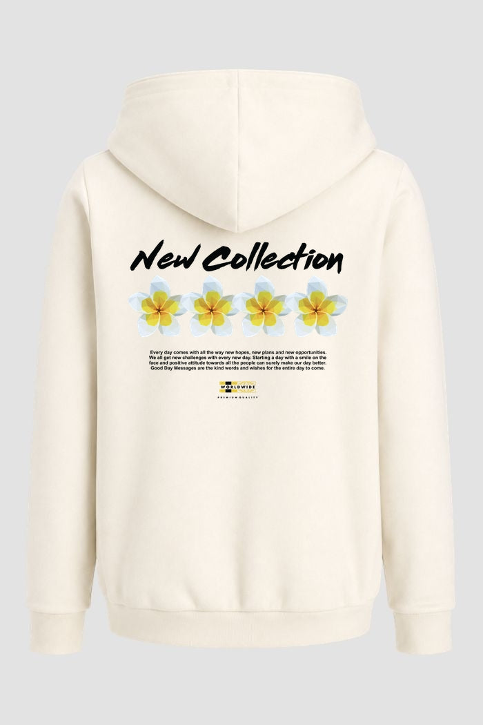 Moletom Canguru Streetwear Unissex Com Capuz | New Collection Flower Est.306-305