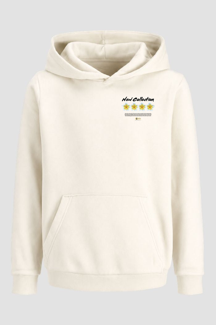 Moletom Canguru Streetwear Unissex Com Capuz | New Collection Flower Est.306-305