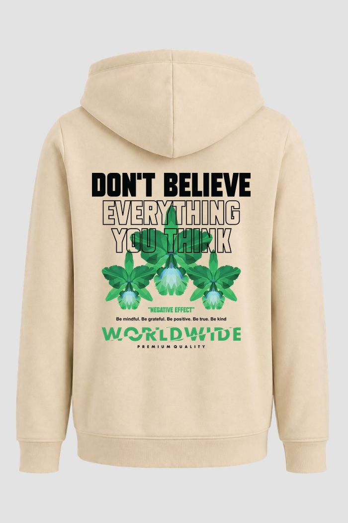 Moletom Canguru Streetwear Unissex Com Capuz | Dont Believe Everything Est.308-307