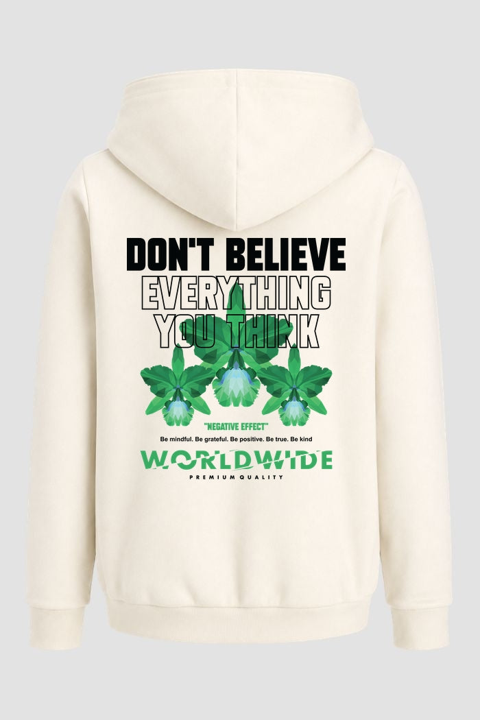 Moletom Canguru Streetwear Unissex Com Capuz | Dont Believe Everything Est.308-307