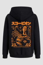 Moletom Canguru Streetwear Unissex Com Capuz | Scorpion Est.310-309