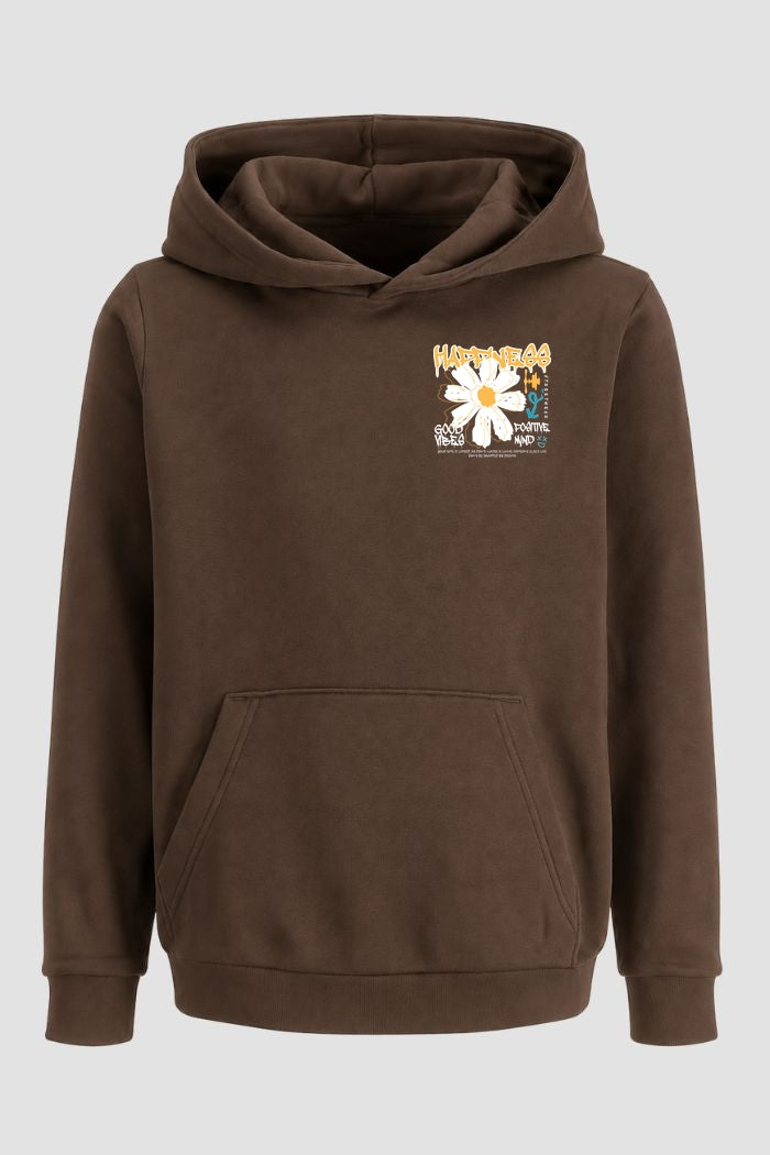 Moletom Canguru Streetwear Unissex Com Capuz | Happines Good Vibes Est. 316-315
