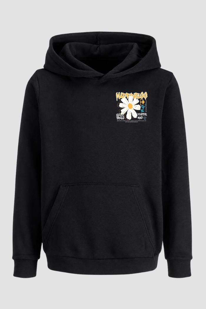Moletom Canguru Streetwear Unissex Com Capuz | Happines Good Vibes Est. 316-315