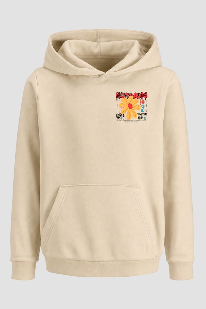 Moletom Canguru Streetwear Unissex Com Capuz | Happines Good Vibes Est. 316-315