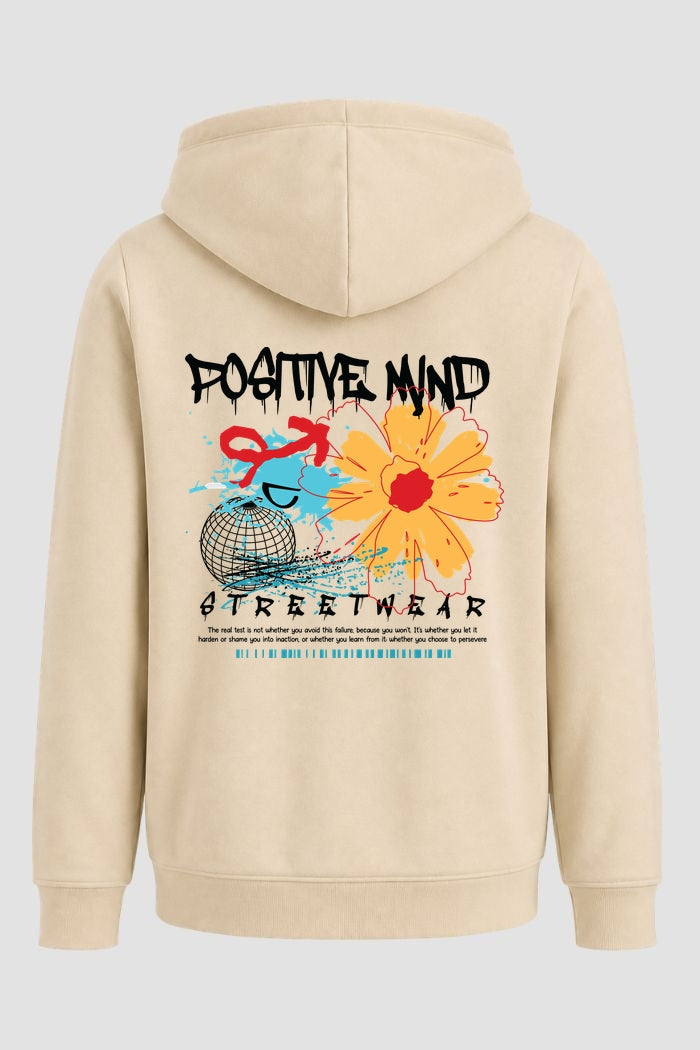 Moletom Canguru Streetwear Unissex Com Capuz | Positive Mind Est. 318-317