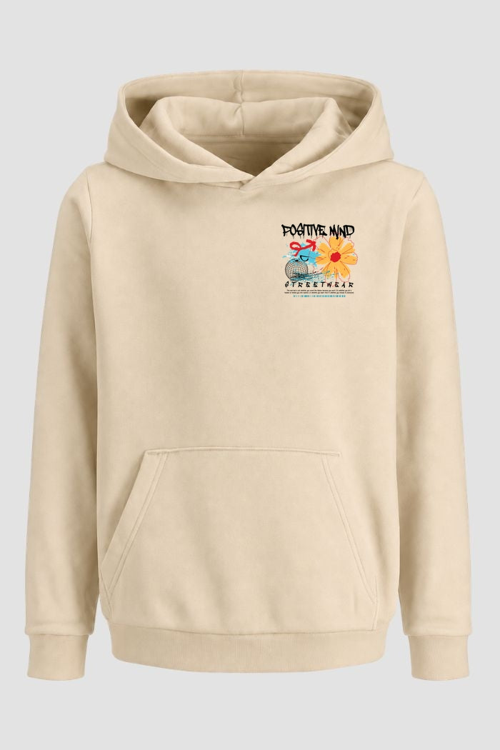 Moletom Canguru Streetwear Unissex Com Capuz | Positive Mind Est. 318-317