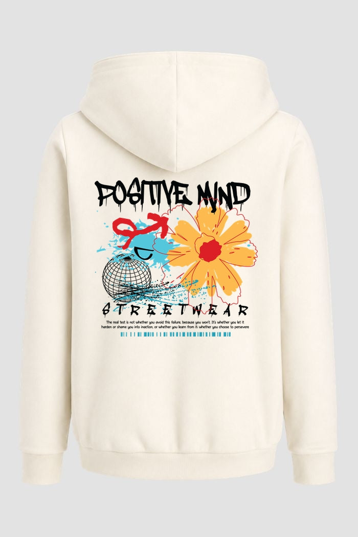 Moletom Canguru Streetwear Unissex Com Capuz | Positive Mind Est. 318-317