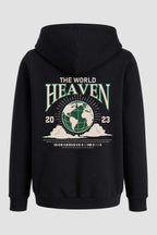 Moletom Canguru Streetwear Unissex Com Capuz | The World Heaven Est. 320-319