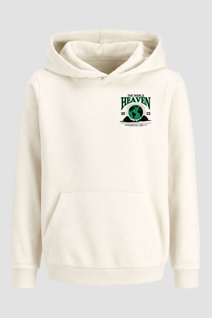 Moletom Canguru Streetwear Unissex Com Capuz | The World Heaven Est. 320-319