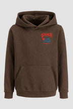 Moletom Canguru Streetwear Unissex Com Capuz | Sinner Skull Est.324-323