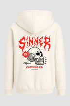 Moletom Canguru Streetwear Unissex Com Capuz | Sinner Skull Est.324-323