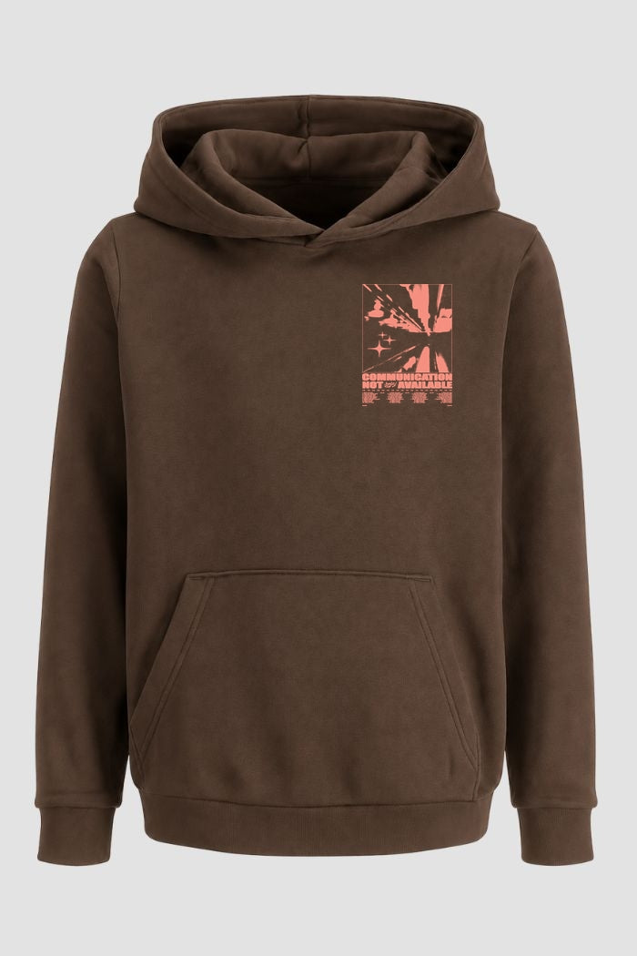 Moletom Canguru Streetwear Unissex Com Capuz | Communication Not Available Est.326-325