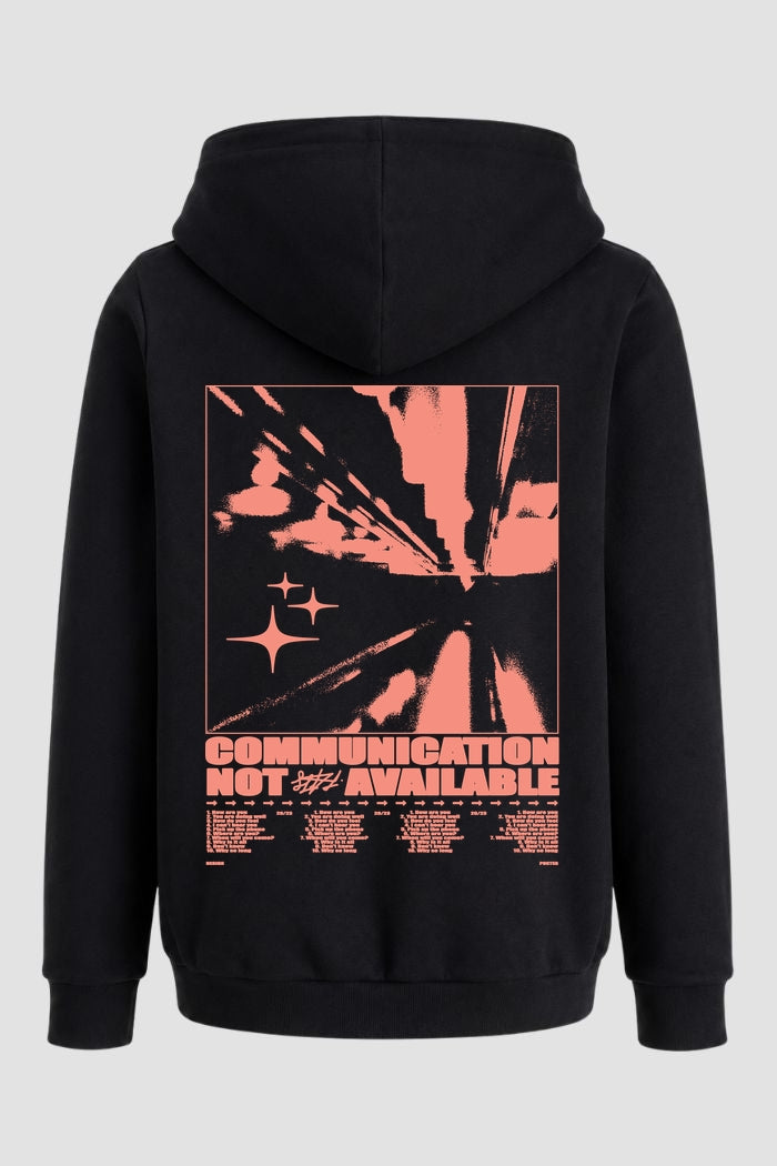 Moletom Canguru Streetwear Unissex Com Capuz | Communication Not Available Est.326-325
