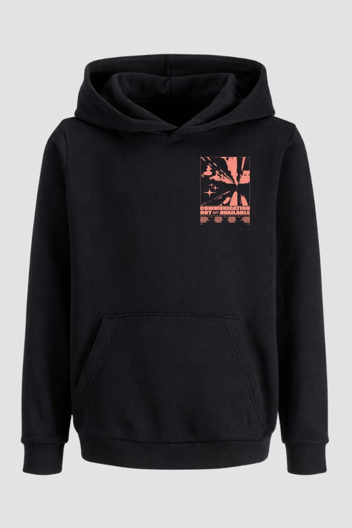 Moletom Canguru Streetwear Unissex Com Capuz | Communication Not Available Est.326-325