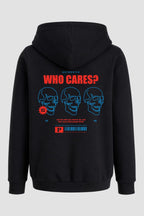 Moletom Canguru Streetwear Unissex Com Capuz | Who Cares Skull Est.330-329
