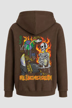 Moletom Canguru Streetwear Unissex Com Capuz | Untill Be Comes a Skeleton Est.332-331