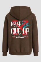 Moletom Canguru Streetwear Unissex Com Capuz | Never Give X Up Est.336-335